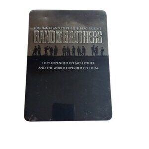 Band of Brothers 6 DVD Box Set Collectible Tin Steven Spielberg Tom Hanks